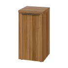 SIN 2 - 4D kancelářská skříň, 1-dveřová, levá, 770x400x400, ořech světlý